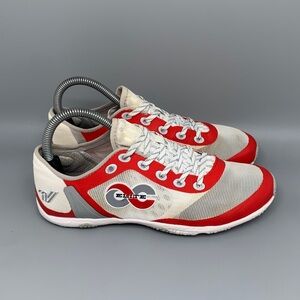 Varsity Elite Red White Cheer Training Shoes Women’s Sz 7